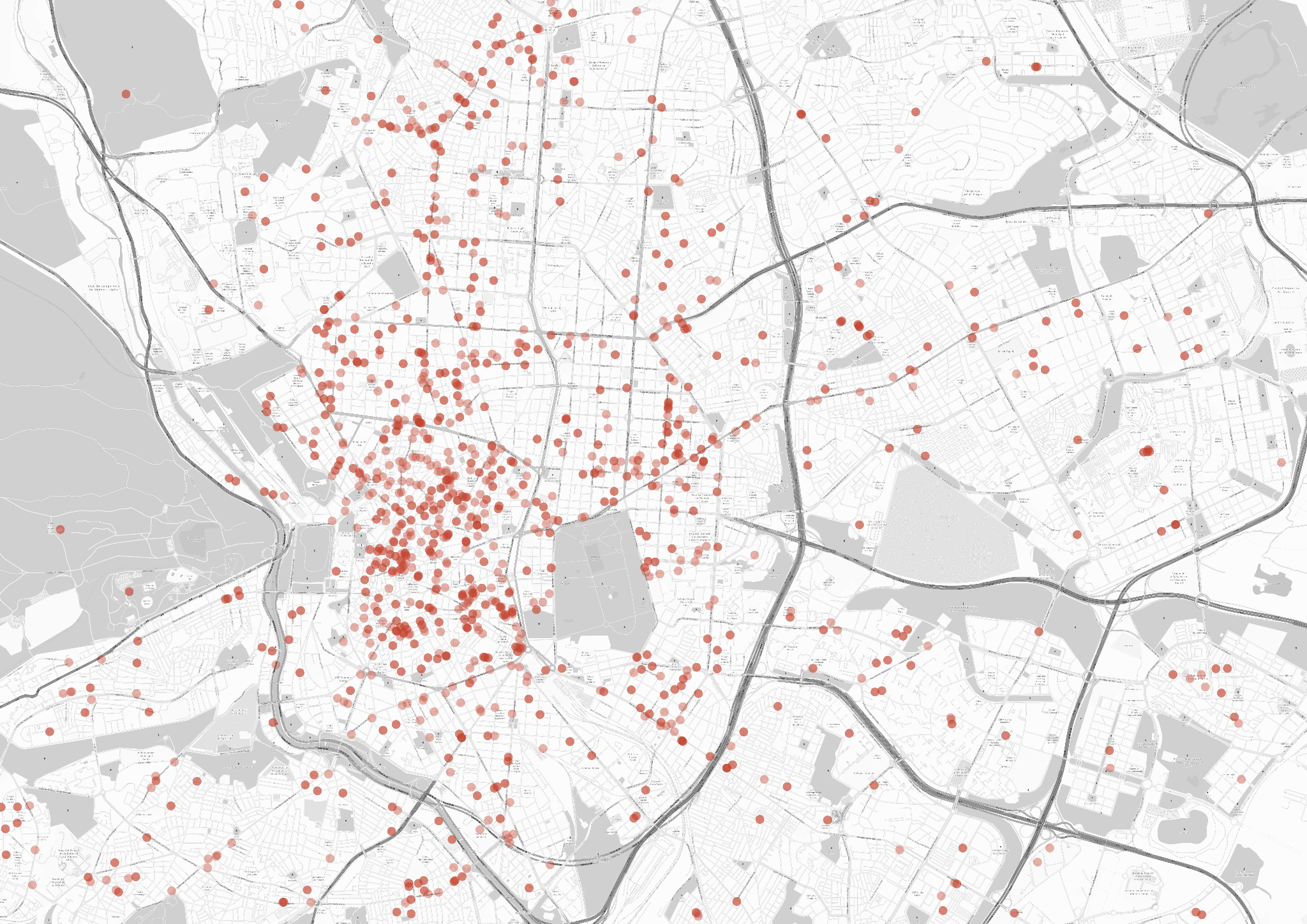 Mapa de Madrid